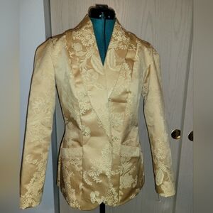 Handmade Gold Blazer S/M